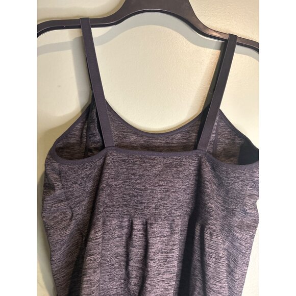 Modern Eternity Women’s L Charcoal Nursing Tank Top Stretch Maternity Basic - Picture 3 of 6